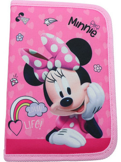 Giotto Disney Minnie Κασετίνα Γεμάτη Ροζ 565640