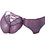 Cottonhill Γυναικείο Sexy Slip με Δαντέλα Μωβ CONSX21
