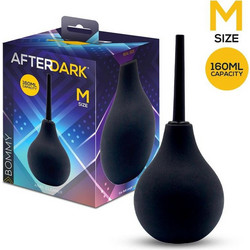 LateToBed Afterdark Bommy Medium Πρωκτικό Ντους 160ml Μαύρο AD-164