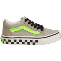 Vans Old Skool Bay Παιδικά Sneakers Μπεζ Lime VN000CYVEMF