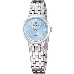 Festina Γυναικείο Ρολόι με Ασημί Μεταλλικό Μπρασελέ F20746/3