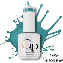Gptrade 69 Neon Diamond Cat Eye Ημιμόνιμο Βερνίκι Νυχιών 15ml
