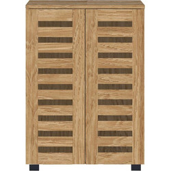 Fylliana Παπουτσοθήκη Μοριοσανίδας Vento Oak M60xΠ33xΥ87cm 271-226-080