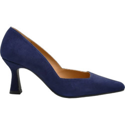 Lodi Γόβες Suede με Λεπτό Ψηλό Τακούνι Navy Μπλε GENIUS-C201