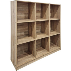 Pakoworld Gridea Βιβλιοθήκη 119.5x30x121cm 383-000128