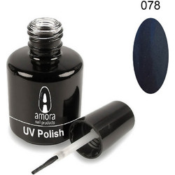 Amora 078 Touch of Grey Ημιμόνιμο Βερνίκι Νυχιών 10ml
