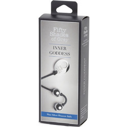 Fifty Shades of Grey Inner Goddess Mini Κολπικές Μπάλες Ασημί