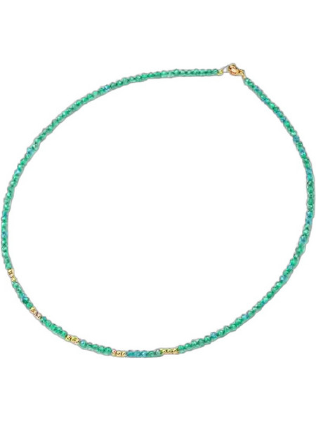 Pearls By Kaleas Γυναικείο Κολιέ από Xρυσό 14K με Αχάτη 113172