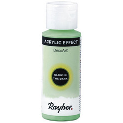 Rayher Glow In The Dark Apple Green Ακρυλικό Χρώμα Ζωγραφικής 59ml