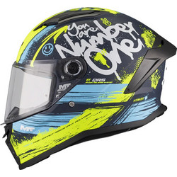 MT Stinger 2 Junior Rocket C3 Blue Yellow Κράνος Μηχανής Full Face 1400gr