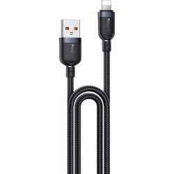 Yesido CA133L Braided USB-A to Lightning Cable 12W 2m Black