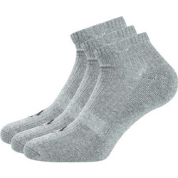 Basehit Ανδρικές Κάλτσες Κοντές Γκρι 3Pack 202.BU08.02