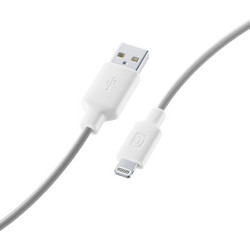 Cellular Line 241338 USB-A to Lightning Cable 1m White USBDATAMFISMARTW