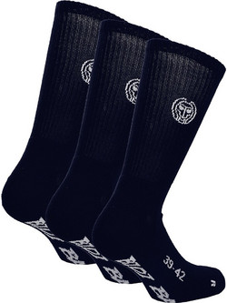 Bidi Badu Don Carlito Ανδρικές Κάλτσες Ψηλές με Σχέδια Navy Μπλε 3Pack S1490009-DBL