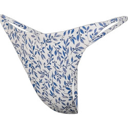 Rock Club Mediteraneo Bikini String Floral Μπλε Λευκό BP-3419-535