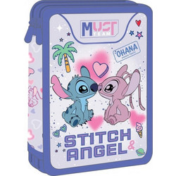 Must Stitch & Angel Κασετίνα Γεμάτη με 3 Θήκες Πολύχρωμη 565999