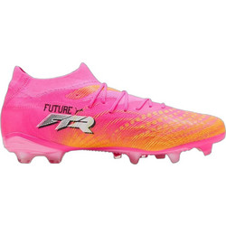 Puma Future 9 Match FG/AG 108713-05 Ποδοσφαιρικά Παπούτσια με Τάπες και Καλτσάκι Φούξια