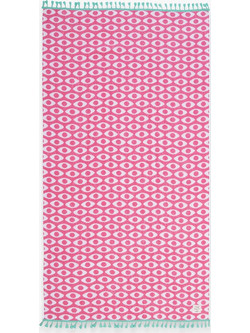 Nef-Nef Option Fringes Πετσέτα Θαλάσσης Φούξια 90x170cm 040070