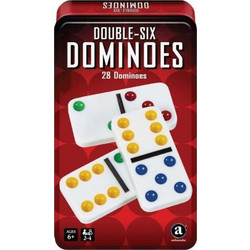 Ambassador Double 6 Dominoes Επιτραπέζιο Παιχνίδι 6+ Ετών για 2-4 Παίκτες