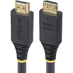 StarTech Καλώδιο HDMI 2.0 HDMI Male to HDMI Male 7m Black HDMI2-CABLE-GRIP-7M