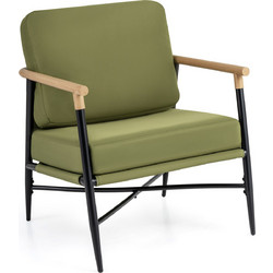 Costway Πολυθρόνα Πράσινο Mint lounge NP12765GN