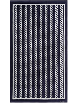 Gant Rope Πετσέτα Θαλάσσης Navy Μπλε 100x180cm 852016311-433