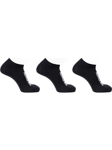 Salomon Ανδρικές Κάλτσες Κοντές με Σχέδια Μαύρες 3Pack LC291200