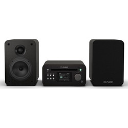 Pure Classic Stereo Mini Ηχοσύστημα Hi-Fi 40W Black