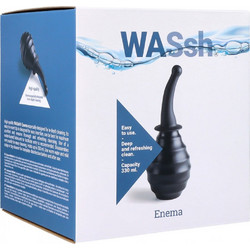Hung System Enema Πρωκτικό Ντους 280ml Μαύρο