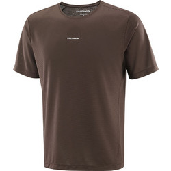 Salomon Ανδρικό Αθλητικό T-Shirt Καφέ LC28437