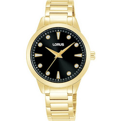 Lorus Γυναικείο Ρολόι με Χρυσό Μεταλλικό Μπρασελέ RG270YX9