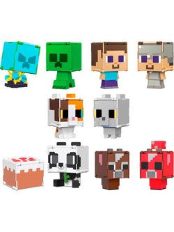 Mattel Minecraft Flippin' Figs Διάφορα Σχέδια