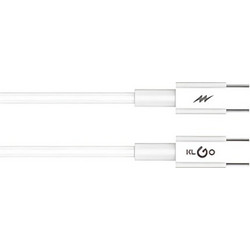 KLGO S-116 USB-C to USB-C 2m White