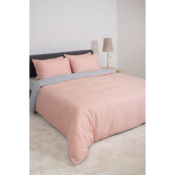 Βιοκαρπέτ Σετ Σεντόνια King Size Βαμβακερά 270x280 View Powder Light Grey