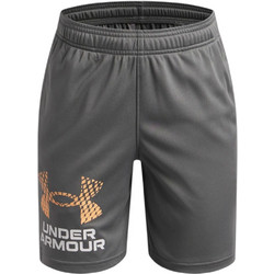Under Armour Παιδική Βερμούδα Υφασμάτινη Γκρι Πορτοκαλί 1383333-709