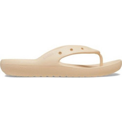 Crocs Γυναικείες Σαγιονάρες Ανατομικές Αντιολισθητικές Nude 209402-2DS