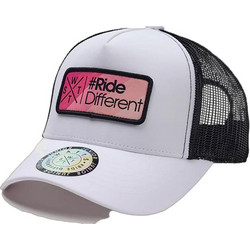 Watts Ανδρικό Καπέλο Jockey με Δίχτυ Snapback Υφασμάτινο Λευκό 8-1RRIO-W5270