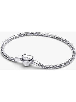 Pandora Γυναικείο Βραχιόλι με Καρδιά από Ασήμι 925 594236C00