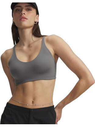 Under Armour Motion Αθλητικό Μπουστάκι με Μέτρια Στήριξη & Ελαφριά Ενίσχυση Χακί 6004135-709