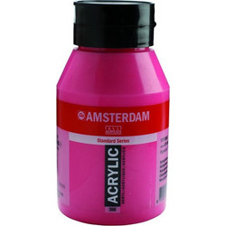 Royal Talens Amsterdam 366 Quinacridone Rose Ακρυλικό Χρώμα Ζωγραφικής 1lt