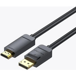 Vention Καλώδιο DisplayPort to HDMI Male 3m Black HFOBI