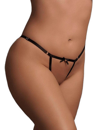 Le Desir Aime Γυναικείο Sexy String Αυτοκινήτου Μαύρο 7423522598580