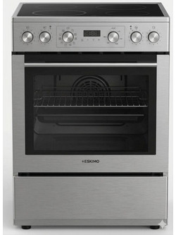 Eskimo ES VC4034DLX Κουζίνα Ηλεκτρική 70lt με Κεραμικές Εστίες 60cm