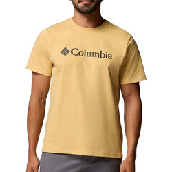 Columbia Ανδρικό Αθλητικό T-Shirt Κίτρινο 2155001-715