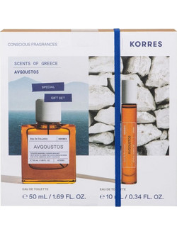 Korres Avgoustos Eau de Toilette 50ml + 10ml