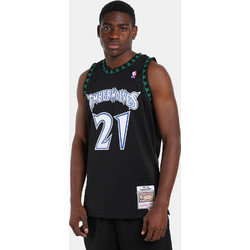 Mitchell & Ness Kevin Garnett Minnesota Timberwolves Alternate Ανδρικό Αθλητικό T-Shirt Μαύρο SMJYGS18392-MTI97