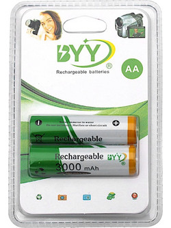 BYY AA 3000mAh 2τμχ