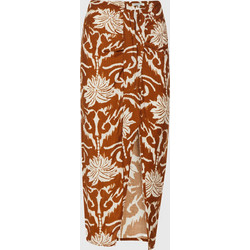Funky Buddha Μίντι Φούστα Υφασμάτινη Rusted FBL013-105-14
