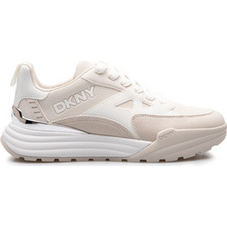 DKNY Γυναικεία Sneakers Εκρού ZANIRAK1654349-9091