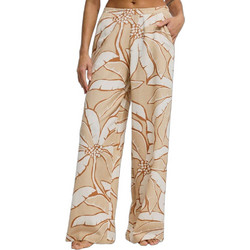 Billabong Tropic Breeze Υφασμάτινο Γυναικείο Παντελόνι Relaxed Εφαρμογή Μπεζ 24B121604